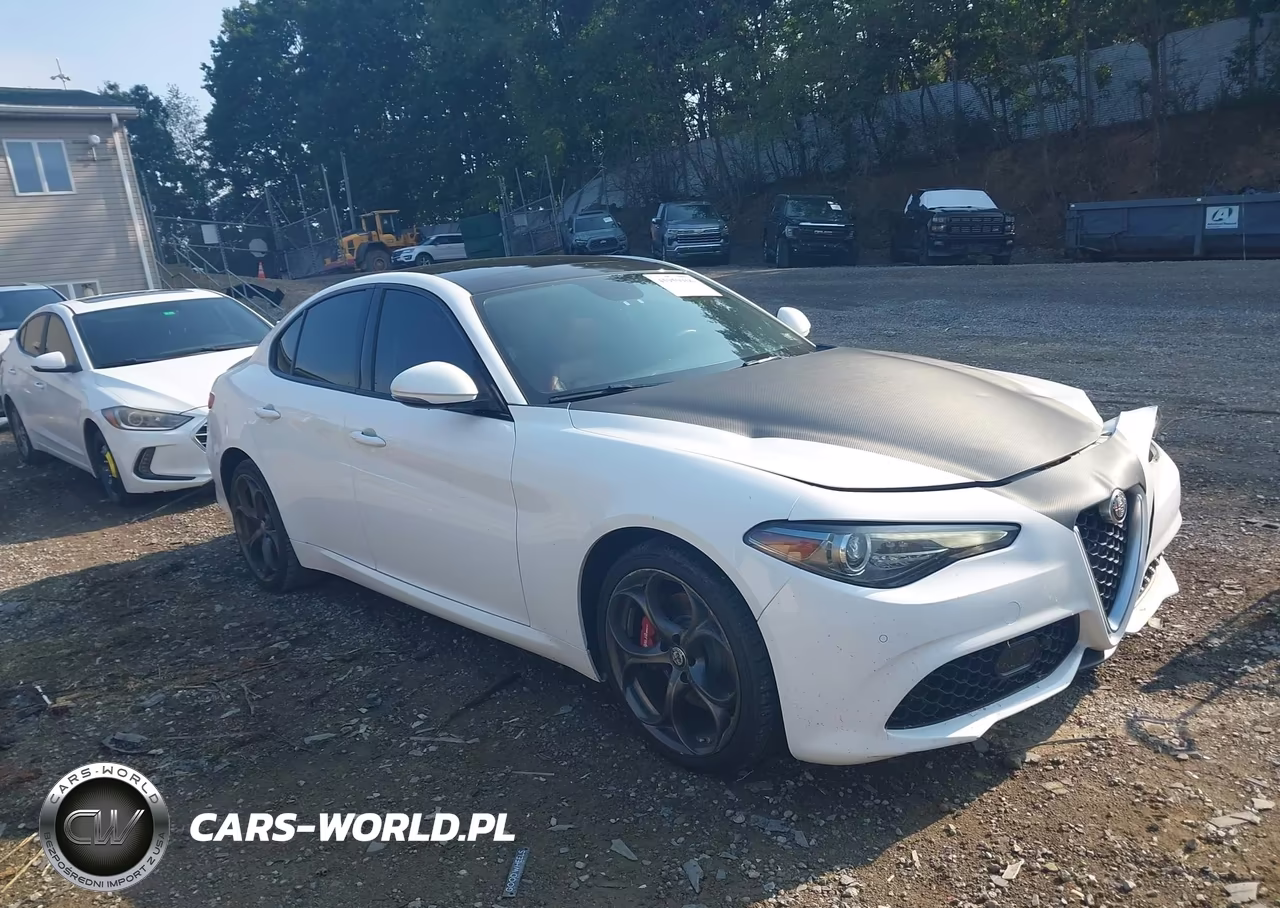 2018 Alfa Romeo Giulia Ti Sport Awd VIN:ZARFAEEN0J7573875 - 1