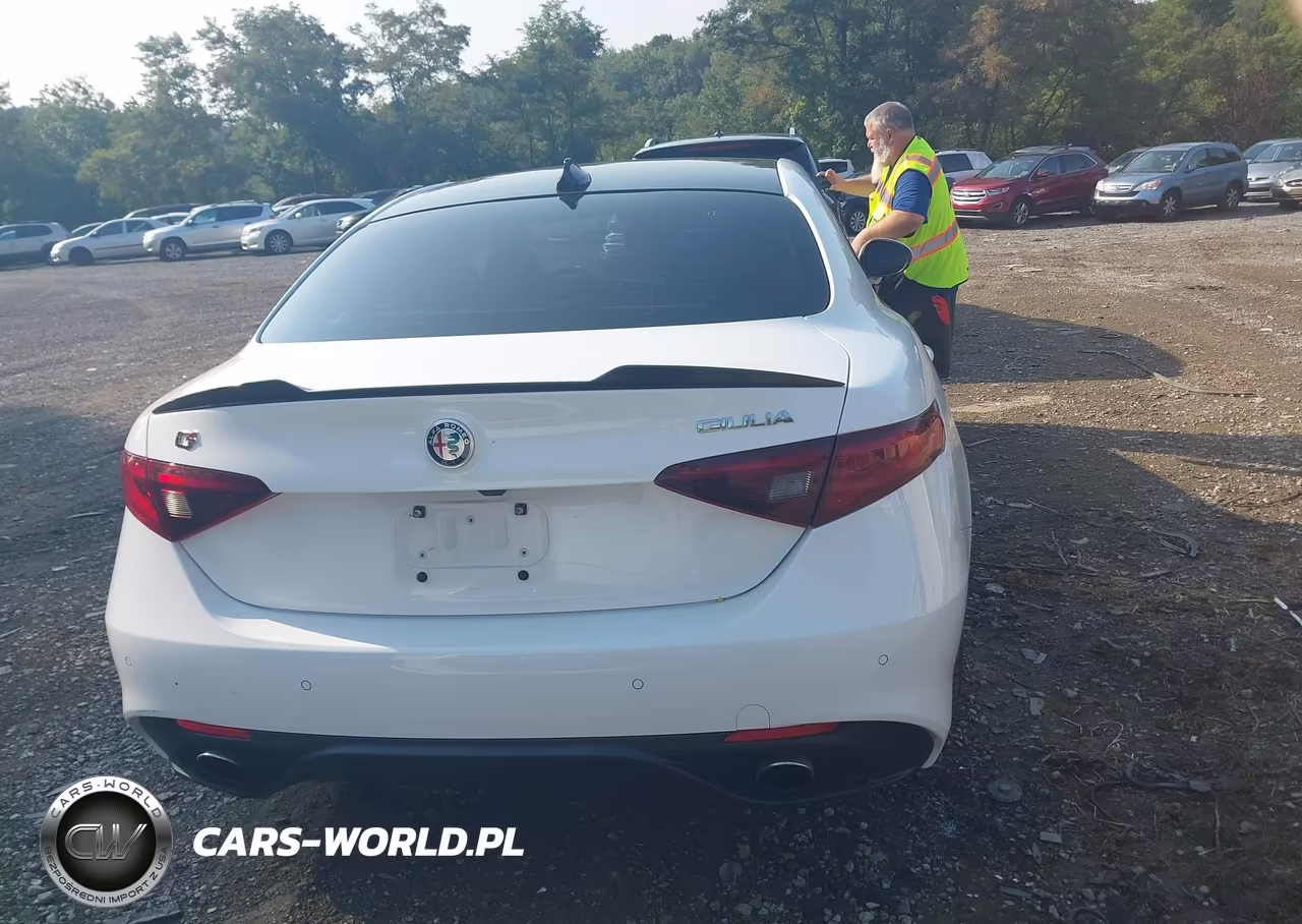 2018 Alfa Romeo Giulia Ti Sport Awd VIN:ZARFAEEN0J7573875 - 16
