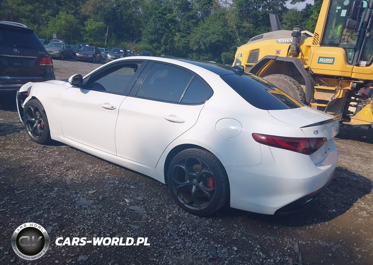 2018 Alfa Romeo Giulia Ti Sport Awd VIN:ZARFAEEN0J7573875 - 3