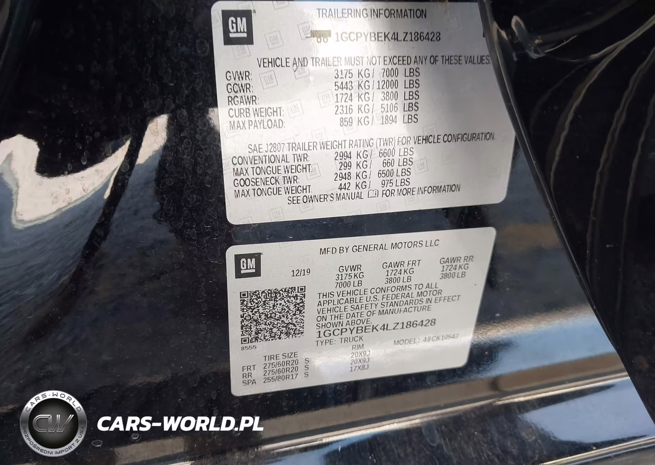 2020 Chevrolet Silverado 1500 4Wd Short Bed Custom VIN:1GCPYBEK4LZ186428 - 9