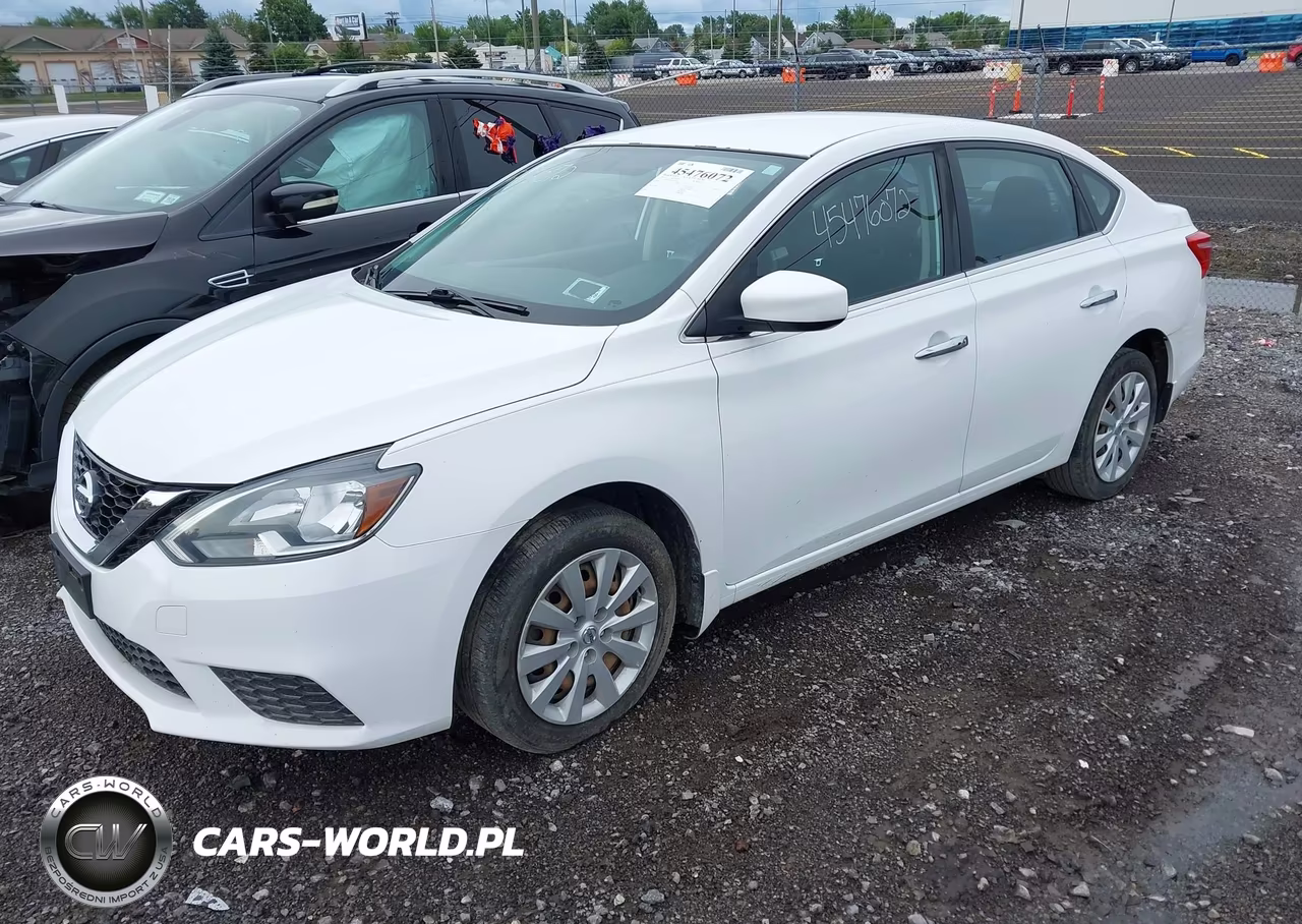 2016 Nissan Sentra Sv VIN:3N1AB7AP0GY308999 - 2