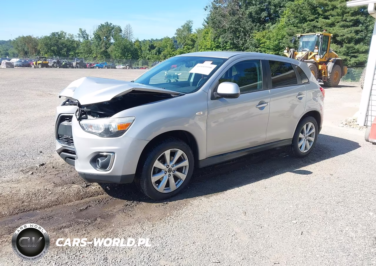 2015 Mitsubishi Outlander Sport Es VIN:4A4AP3AW1FE061060 - 2