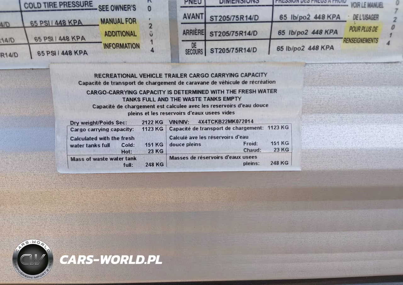 2021 Cherokee Other VIN:4X4TCKB22MK072014 - 8
