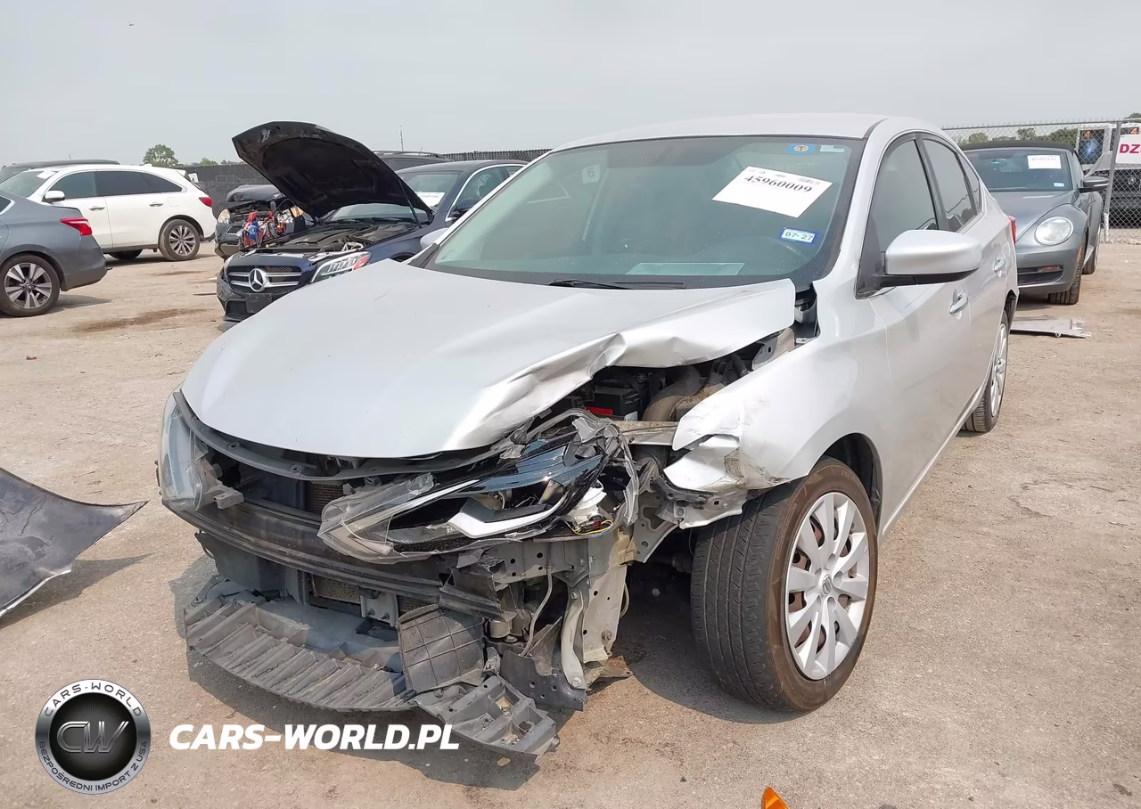 2017 Nissan Sentra Sv VIN:3N1AB7AP1HL697960 - 2