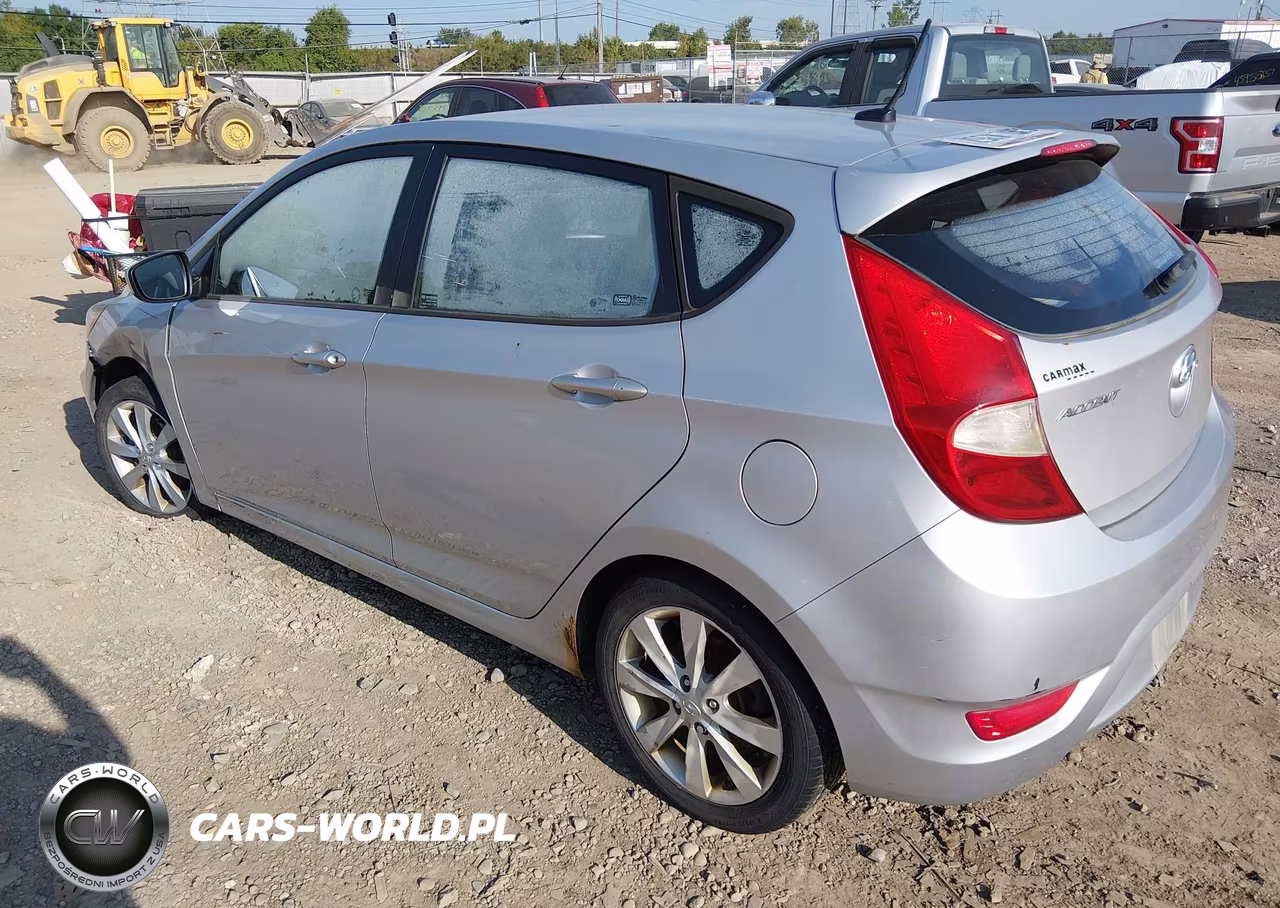 2012 Hyundai Accent Se VIN:KMHCU5AE2CU006285 - 3