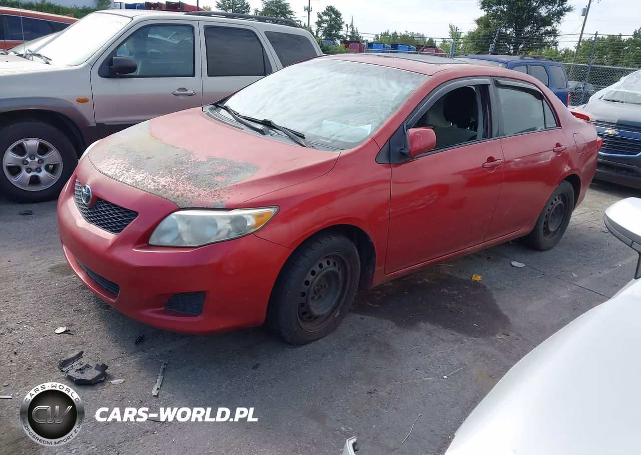 2009 Toyota Corolla Xle VIN:1NXBU40E89Z017162 - 2