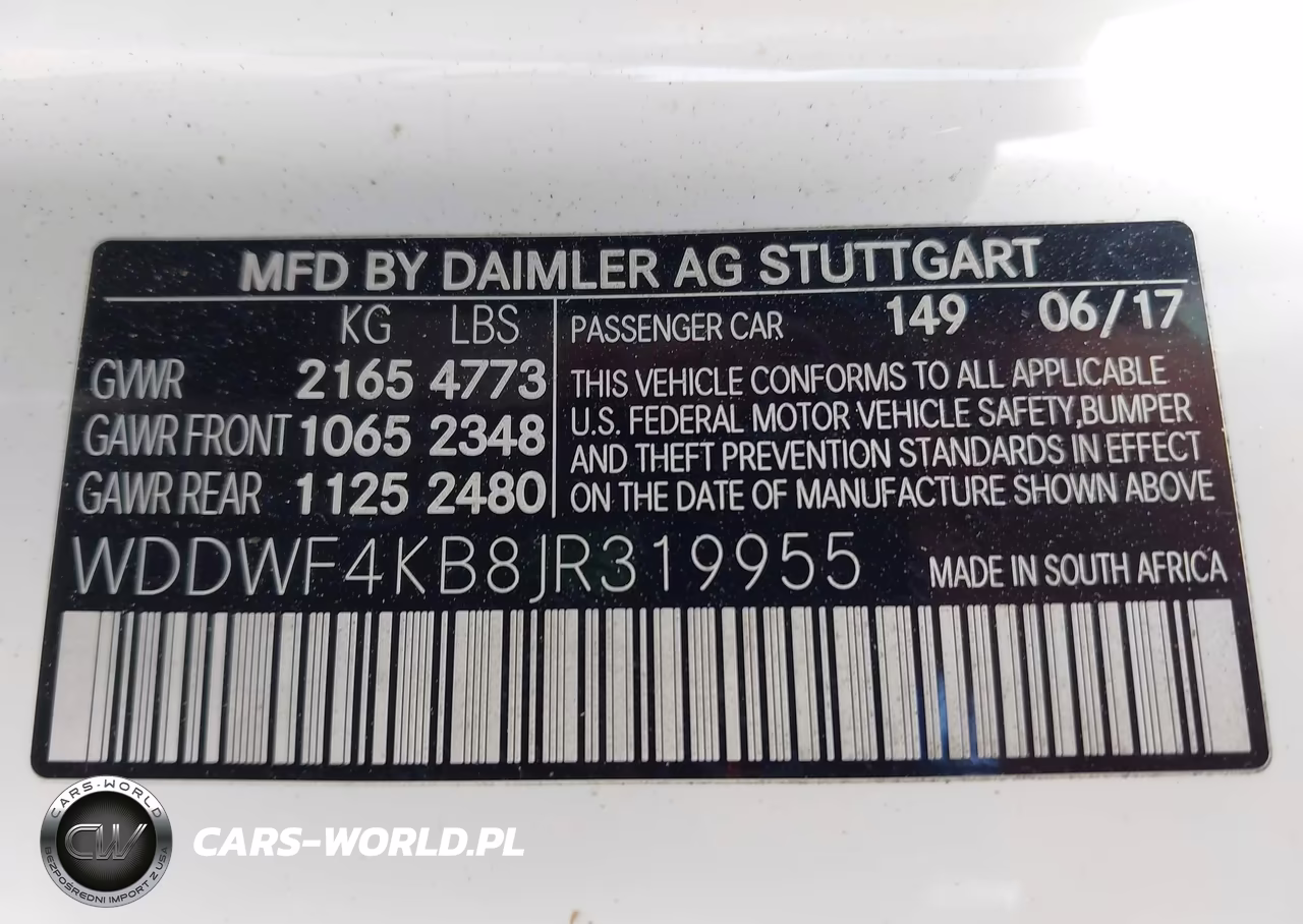 2018 Mercedes-Benz C 300 4Matic VIN:WDDWF4KB8JR319955 - 9