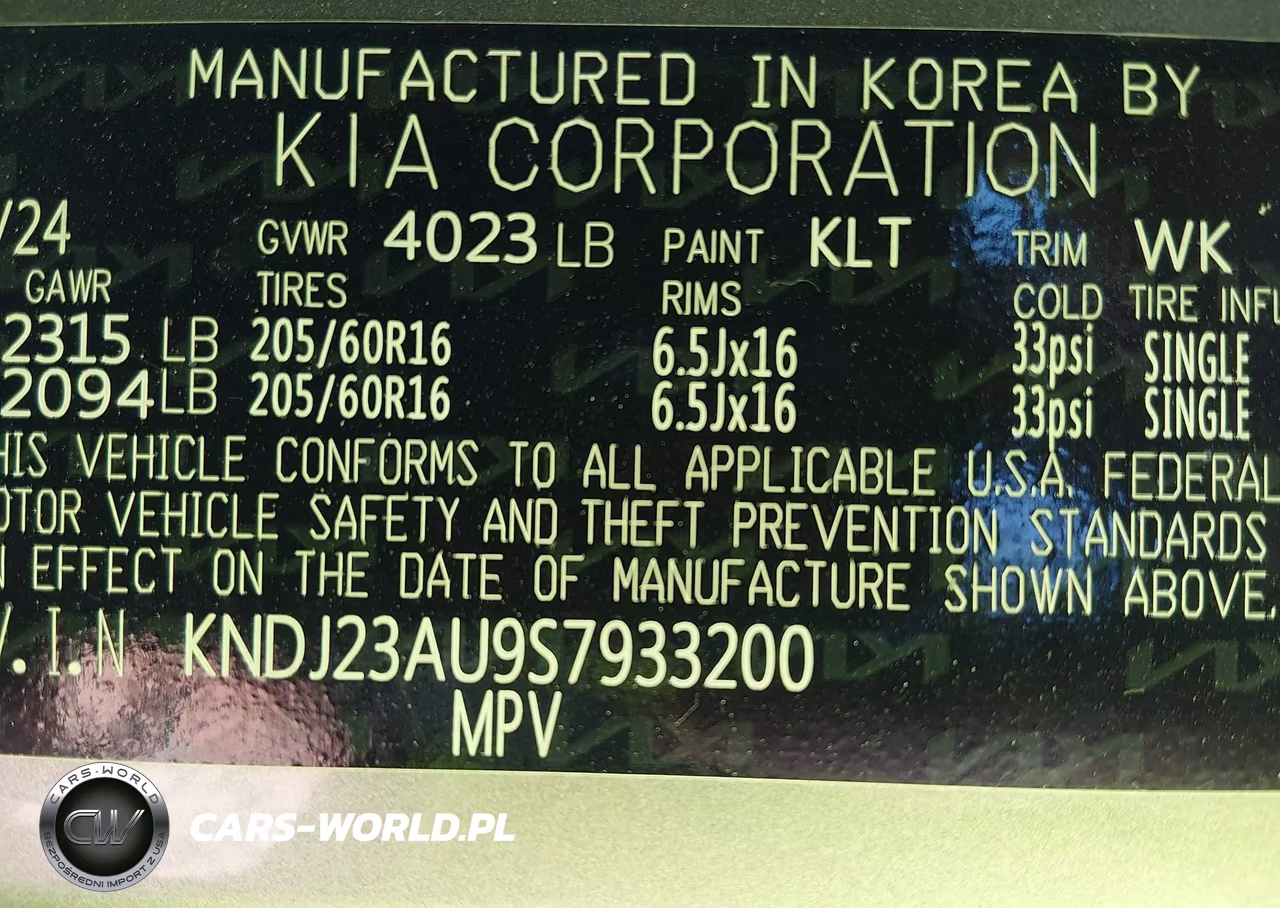 2025 Kia Soul Lx-S VIN:KNDJ23AU9S7933200 - 9