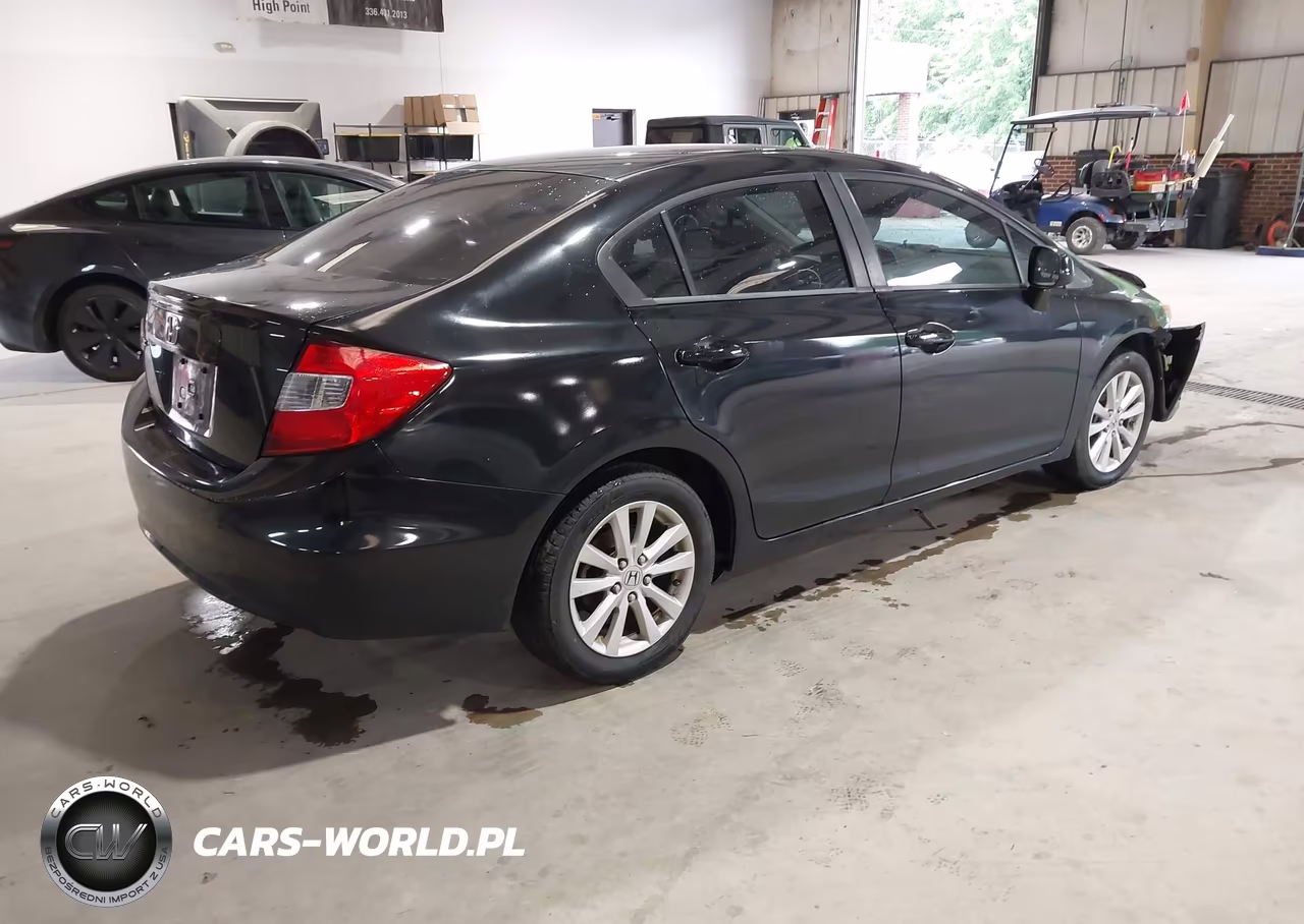 2012 Honda Civic Ex VIN:19XFB2F87CE385100 - 4