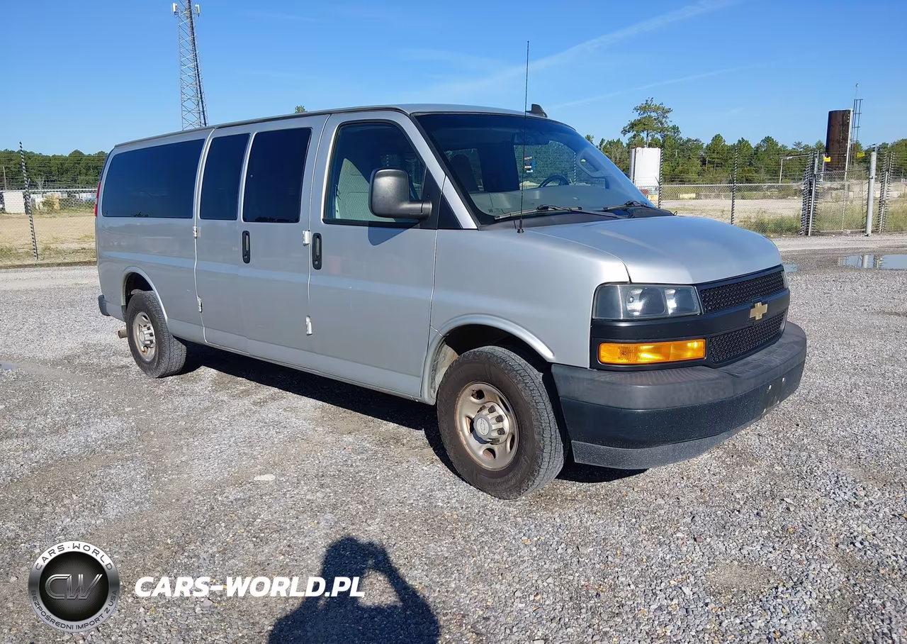 2019 Chevrolet Express 3500 Ls VIN:1GAZGNFG9K1335588 - 1