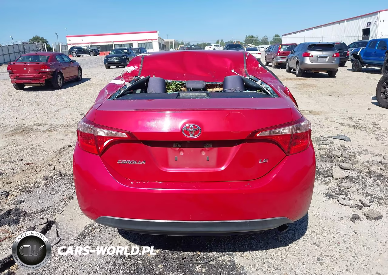 2017 Toyota Corolla Le VIN:5YFBURHEXHP617571 - 16