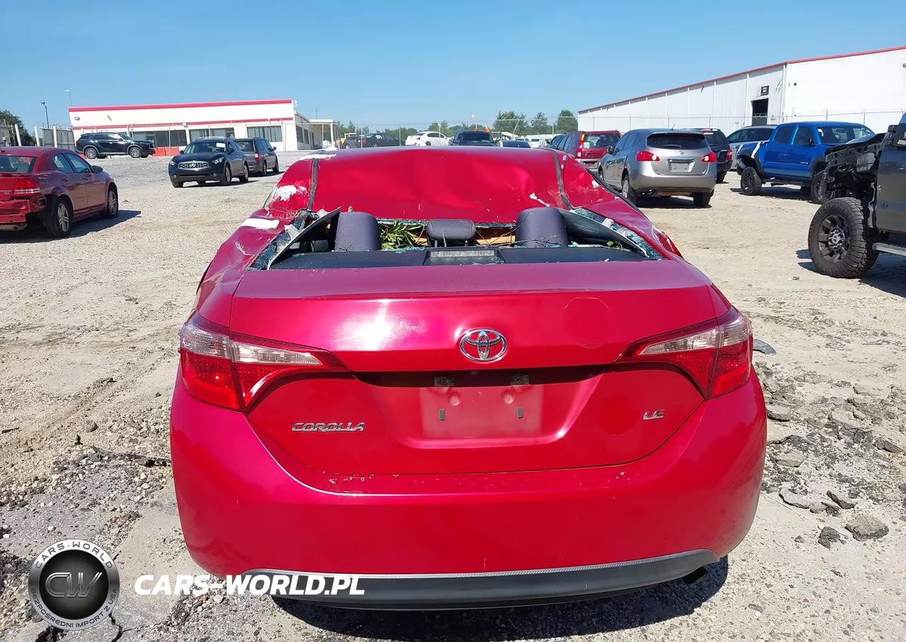 2017 Toyota Corolla Le VIN:5YFBURHEXHP617571 - 6