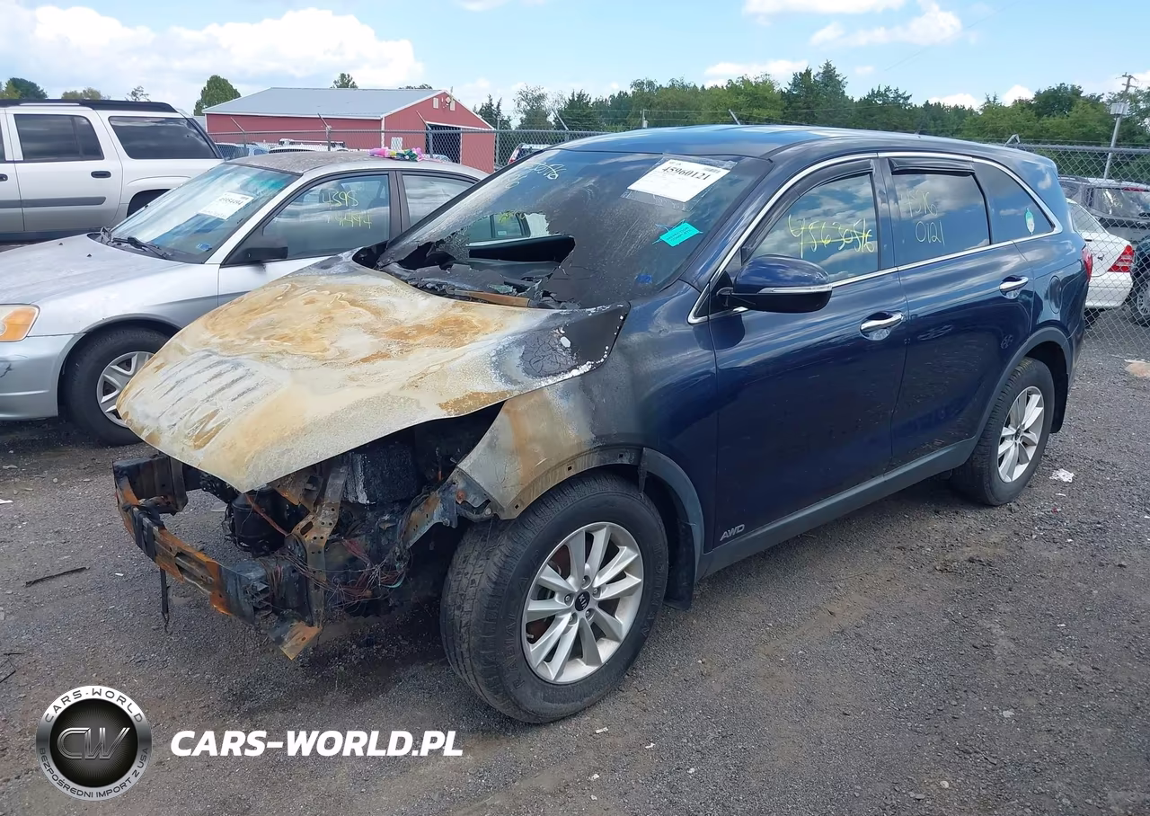 2019 Kia Sorento 3.3L Lx VIN:5XYPGDA5XKG490505 - 2
