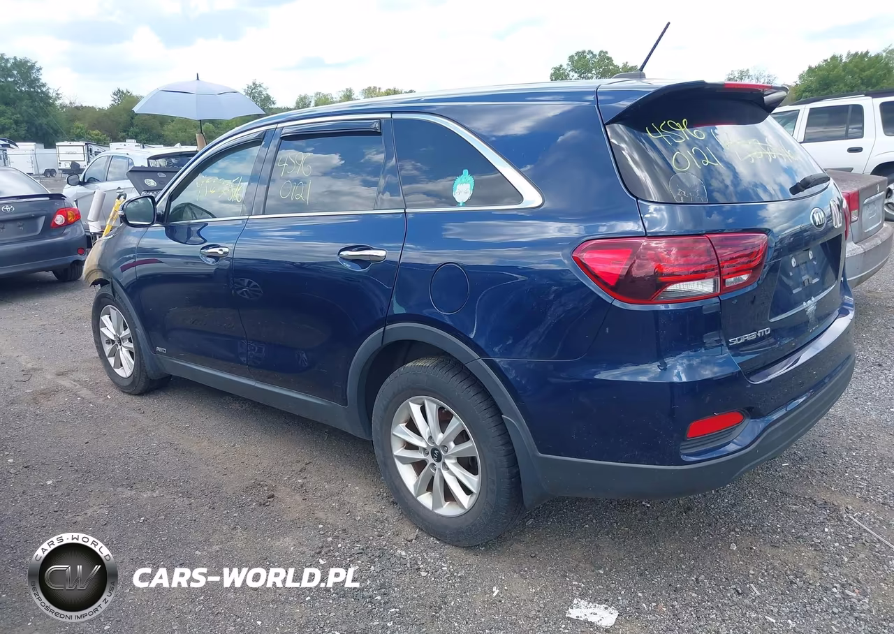 2019 Kia Sorento 3.3L Lx VIN:5XYPGDA5XKG490505 - 3