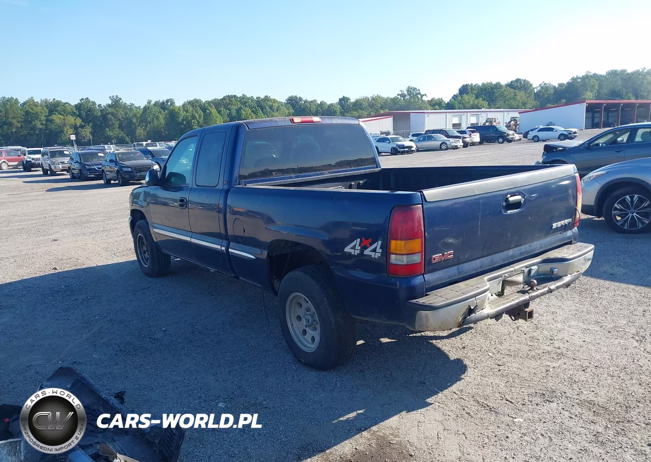 2001 GMC Sierra 1500 Sle VIN:2GTEK19V911304051 - 3