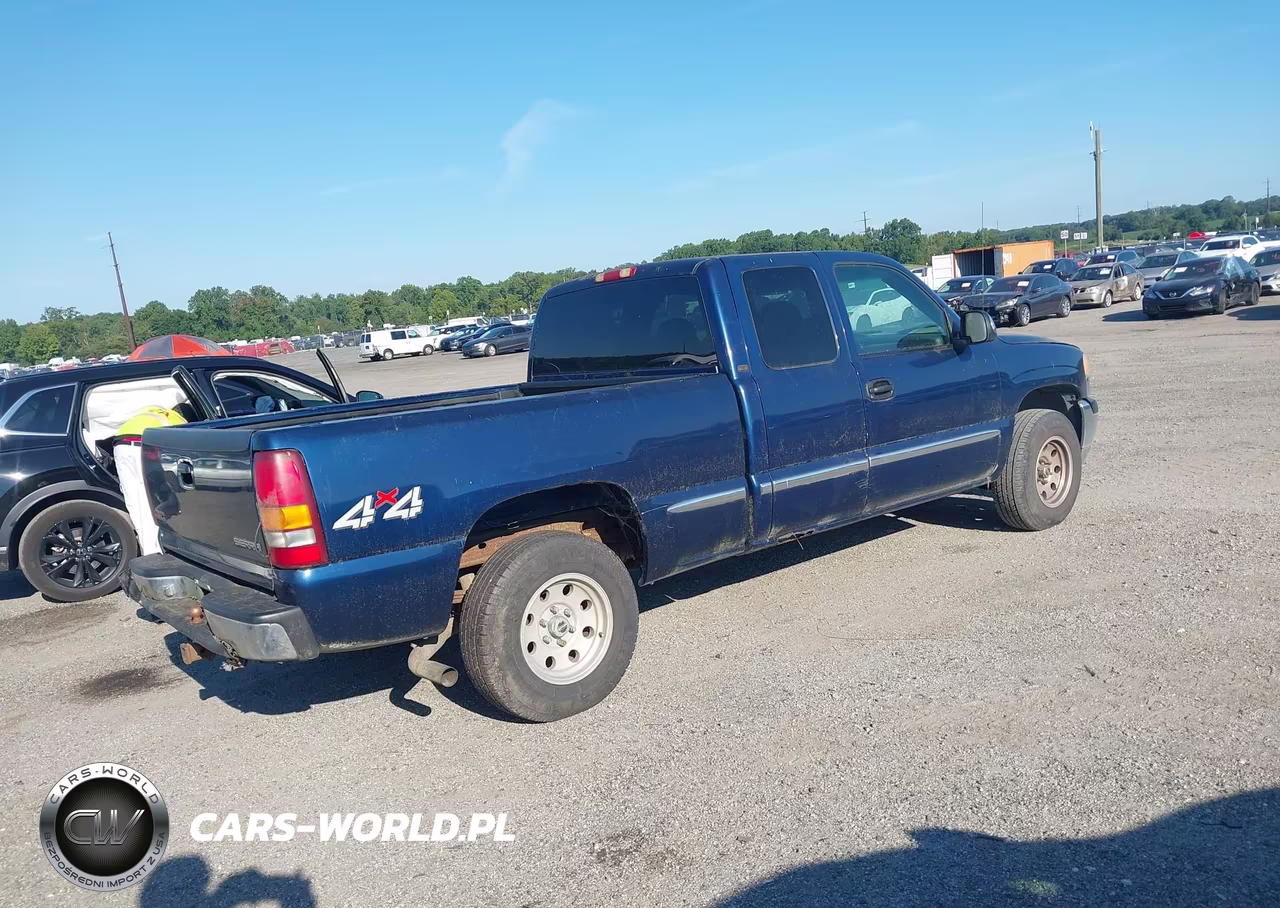 2001 GMC Sierra 1500 Sle VIN:2GTEK19V911304051 - 4