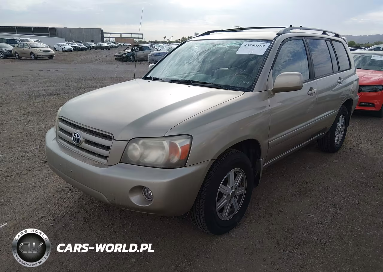 2007 Toyota Highlander VIN:JTEGD21A570157468 - 2