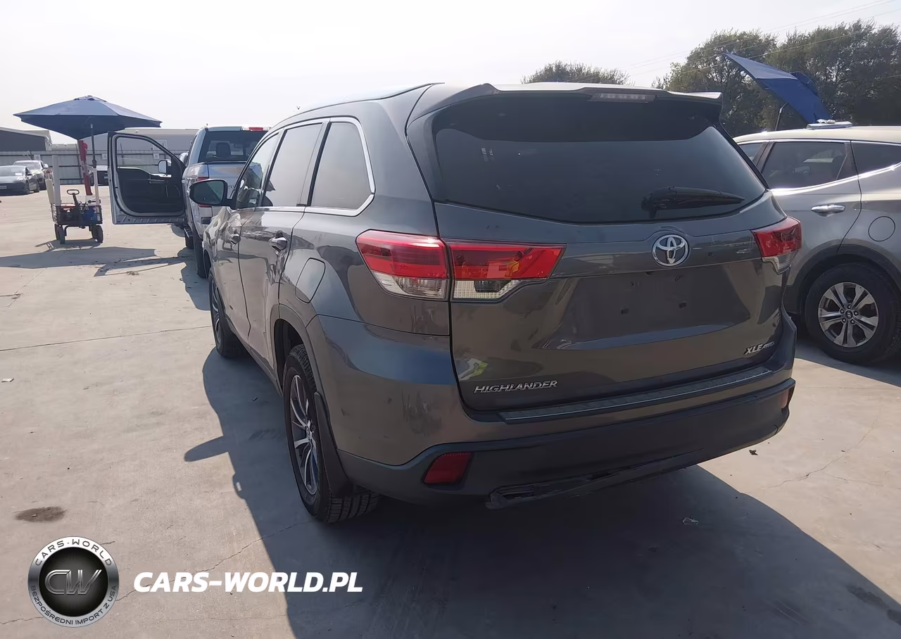2019 Toyota Highlander Xle VIN:5TDJZRFH1KS618505 - 3