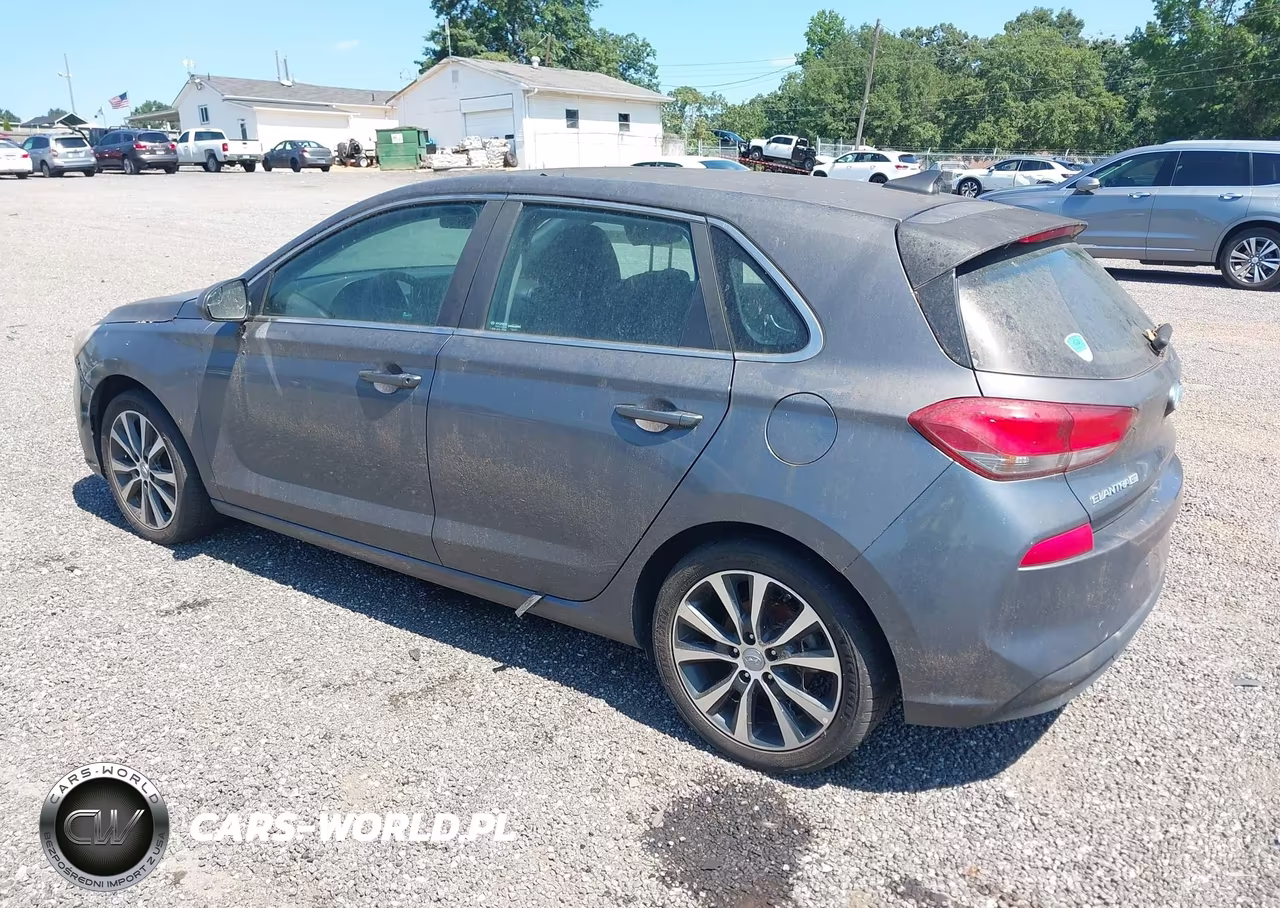 2018 Hyundai Elantra Gt VIN:KMHH35LE0JU038333 - 3