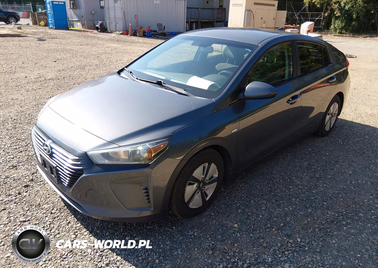 2018 Hyundai Ioniq Hybrid Blue VIN:KMHC65LC5JU076494 - 2