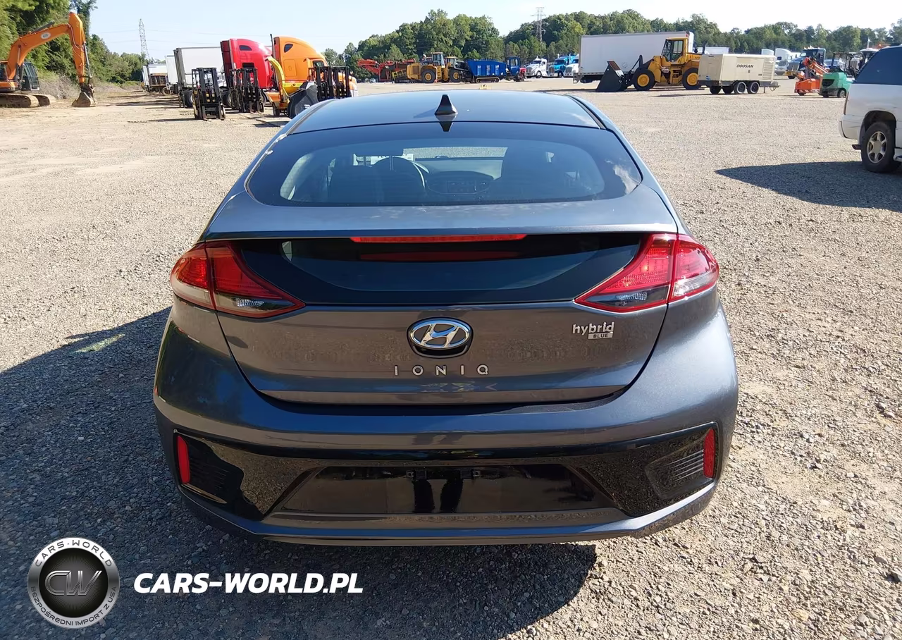 2018 Hyundai Ioniq Hybrid Blue VIN:KMHC65LC5JU076494 - 21