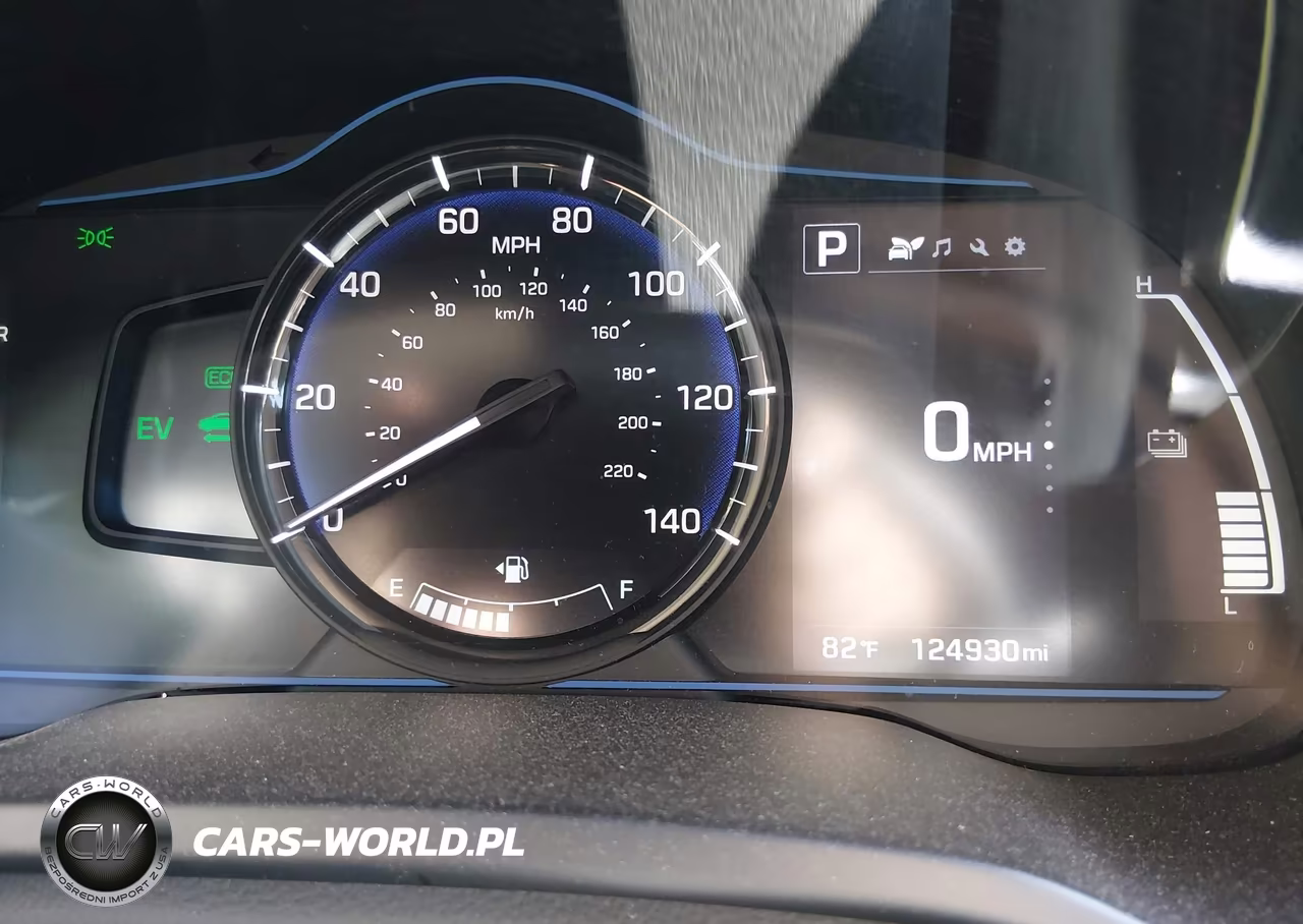 2018 Hyundai Ioniq Hybrid Blue VIN:KMHC65LC5JU076494 - 7