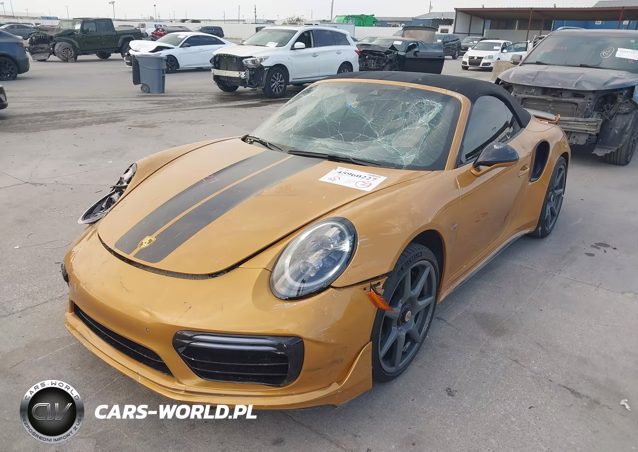 2019 Porsche 911 Turbo VIN:WP0CD2A90KS144567 - 2
