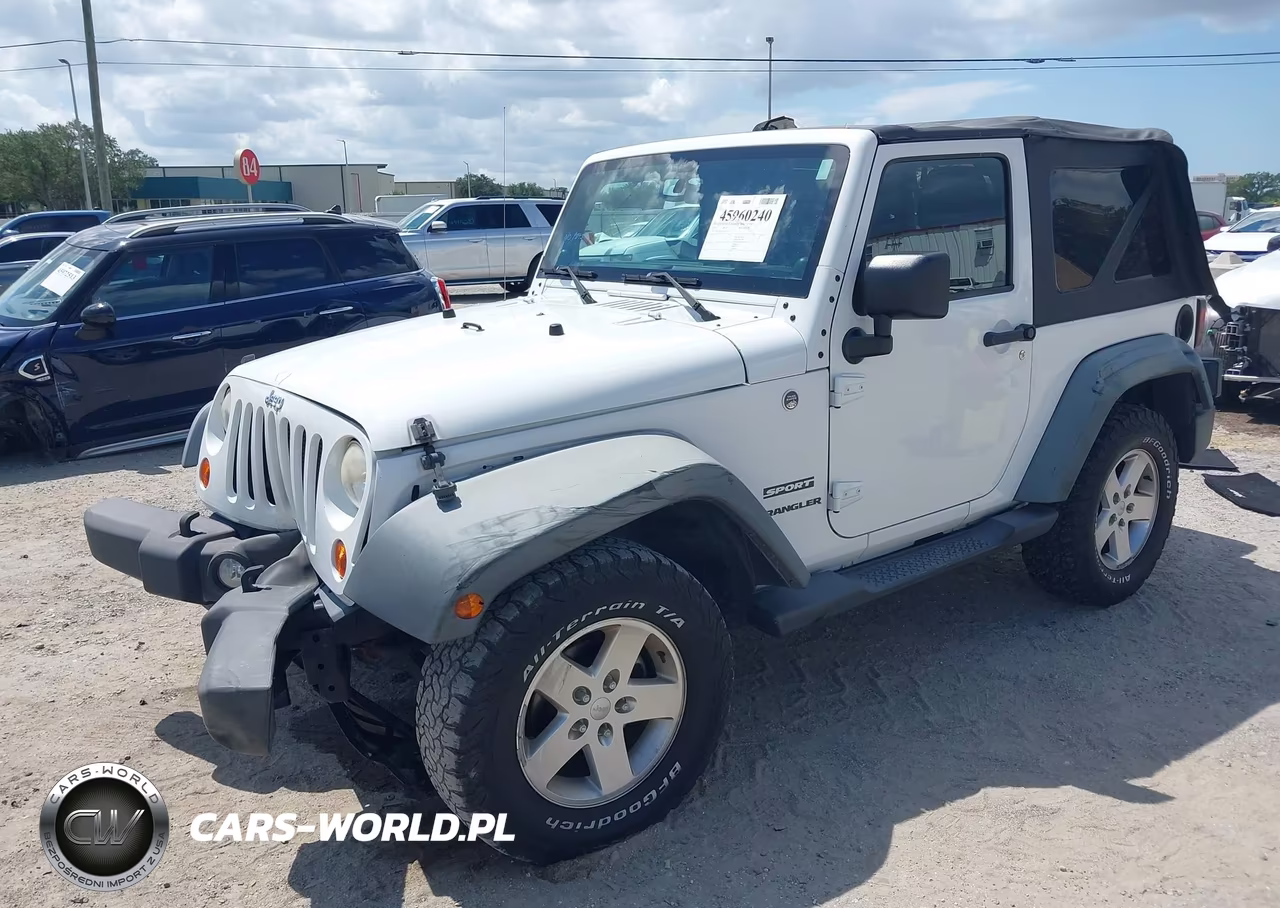 2012 Jeep Wrangler Sport VIN:1C4AJWAG2CL171464 - 2