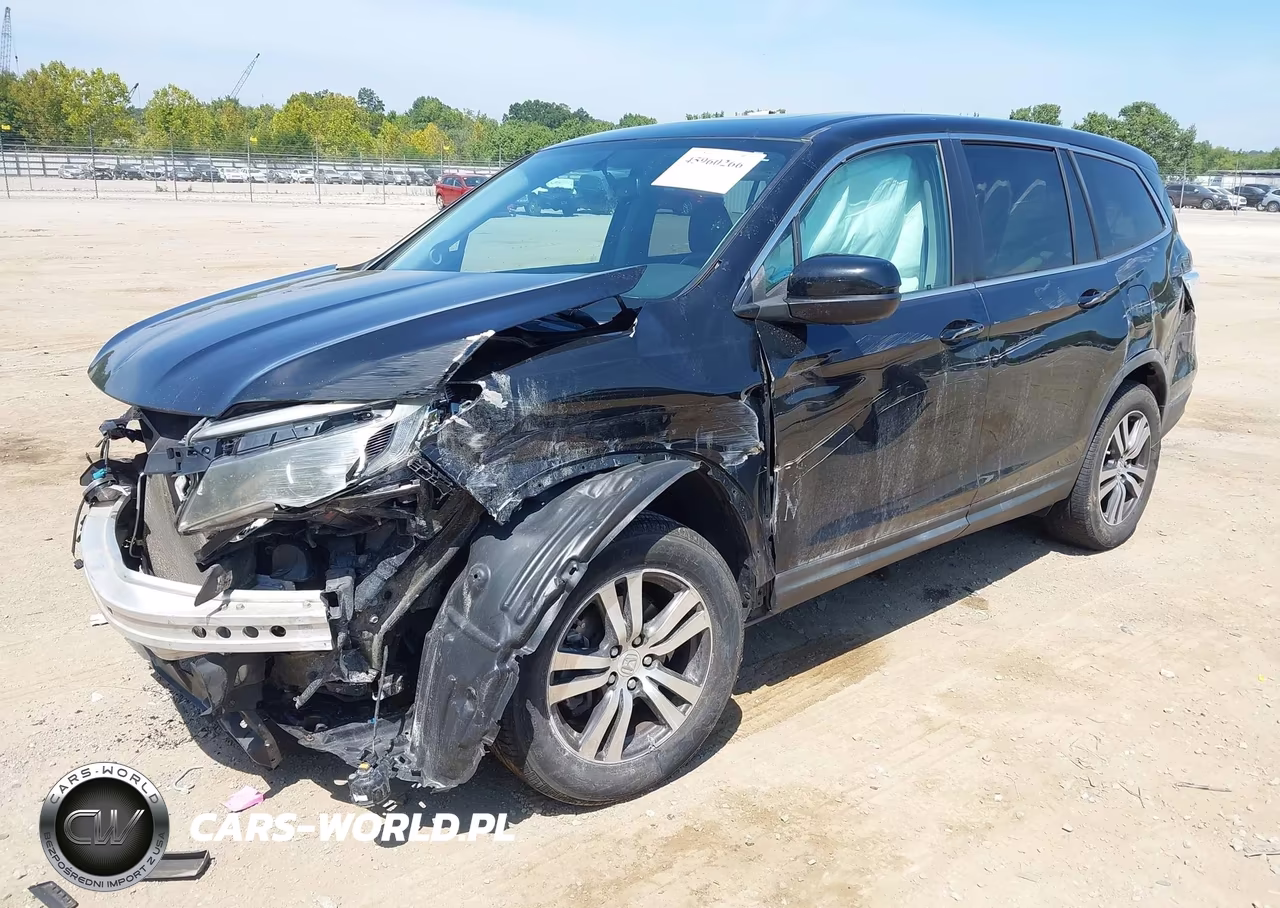 2017 Honda Pilot Ex-L VIN:5FNYF6H55HB033688 - 2