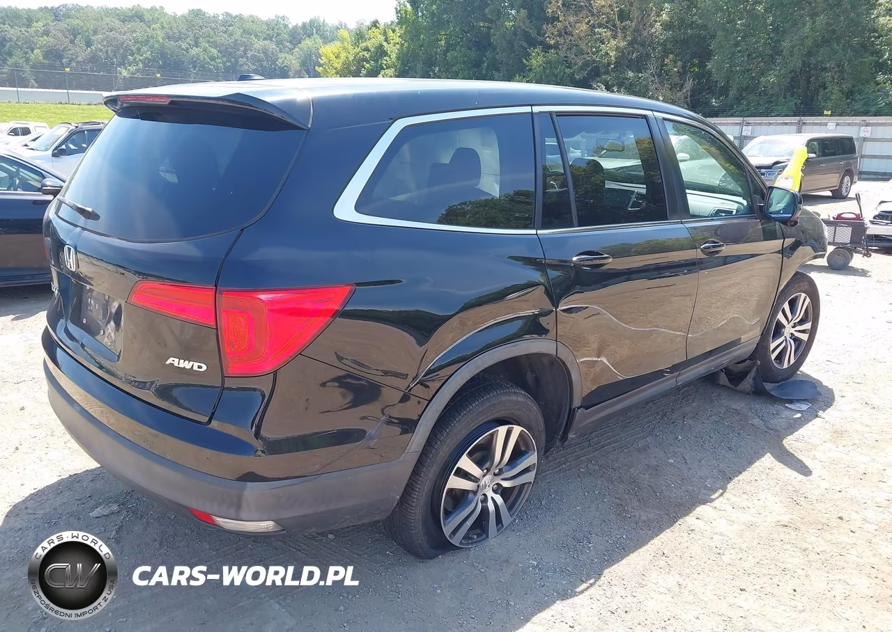 2017 Honda Pilot Ex-L VIN:5FNYF6H55HB033688 - 4