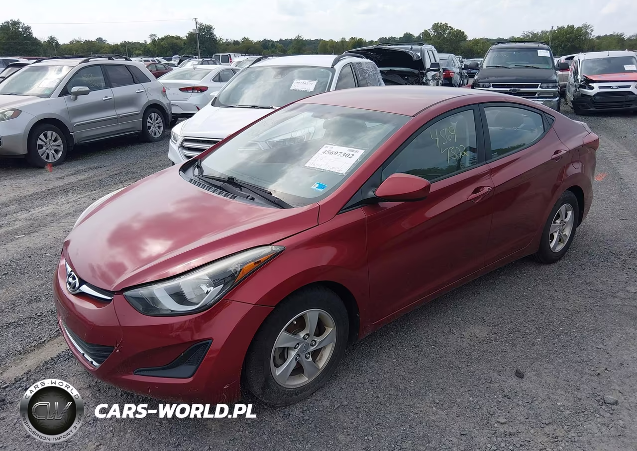 2016 Hyundai Elantra Se VIN:5NPDH4AE0GH729530 - 2