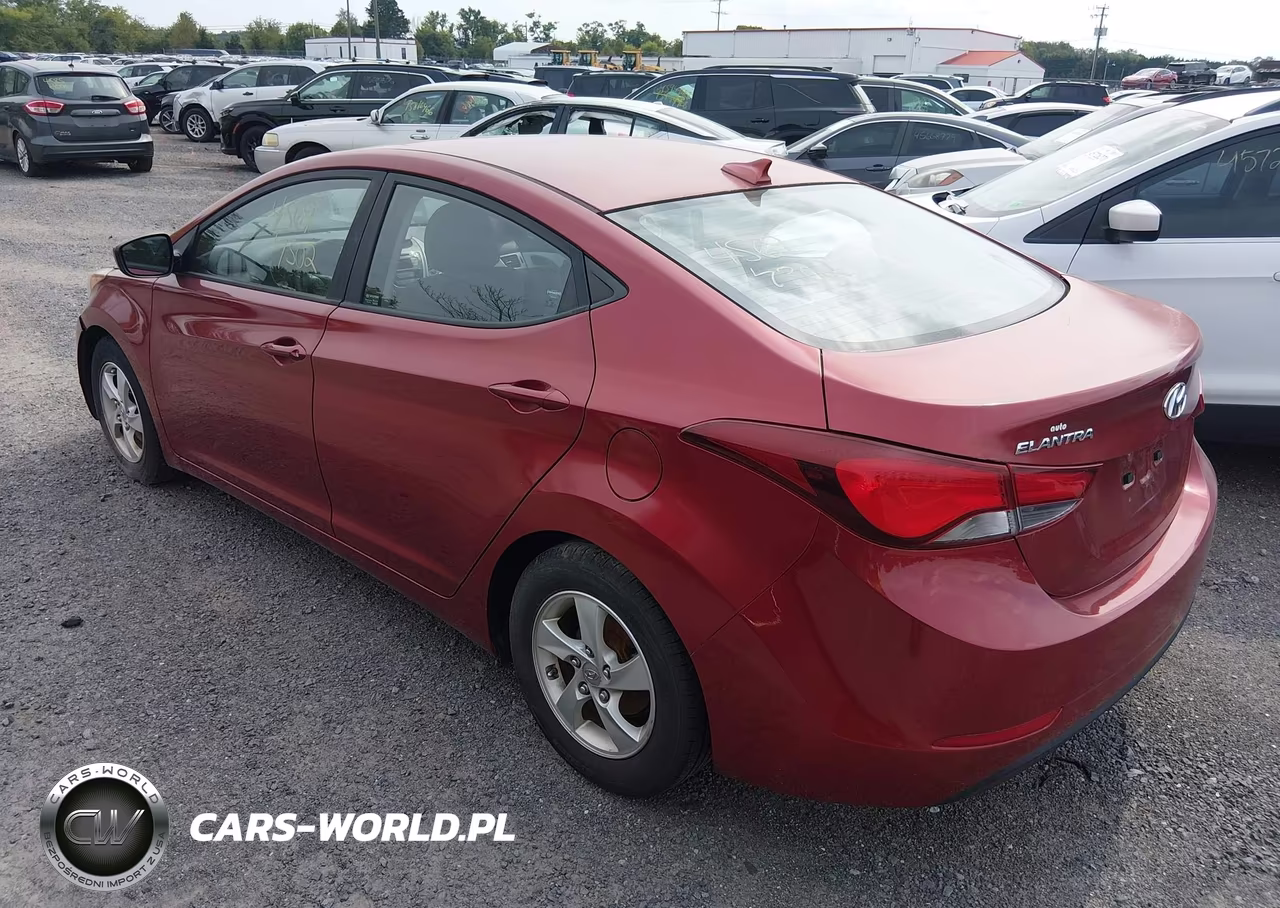 2016 Hyundai Elantra Se VIN:5NPDH4AE0GH729530 - 3