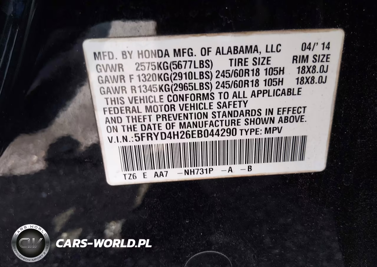 2014 Acura Mdx VIN:5FRYD4H26EB044290 - 9