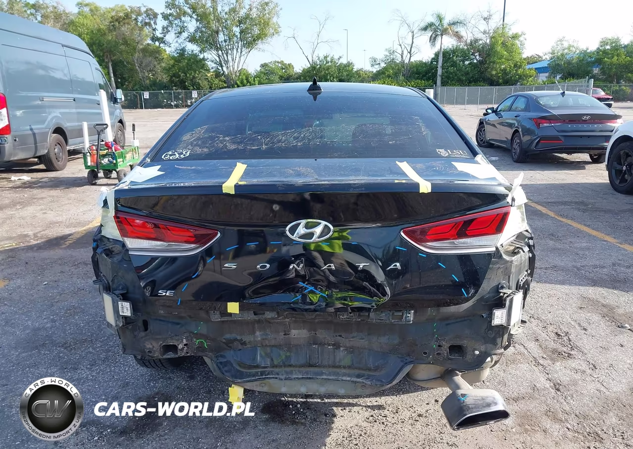 2018 Hyundai Sonata Se VIN:5NPE24AF6JH607180 - 17