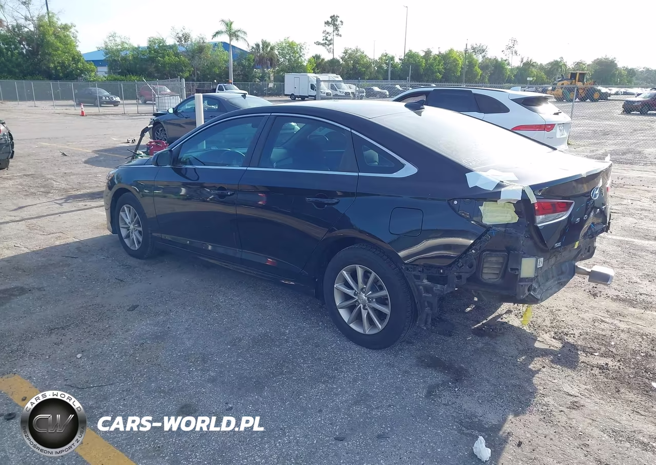 2018 Hyundai Sonata Se VIN:5NPE24AF6JH607180 - 3