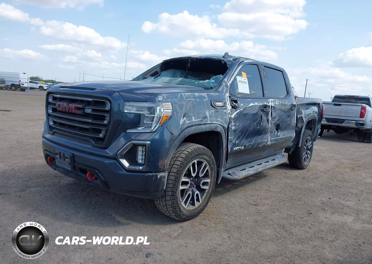 2021 GMC Sierra 1500 4Wd Short Box At4 VIN:1GTU9EET5MZ386276 - 2
