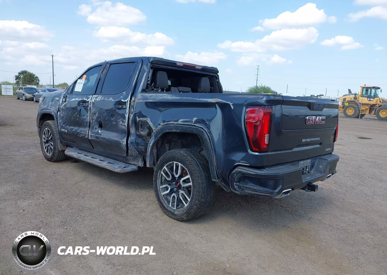 2021 GMC Sierra 1500 4Wd Short Box At4 VIN:1GTU9EET5MZ386276 - 3