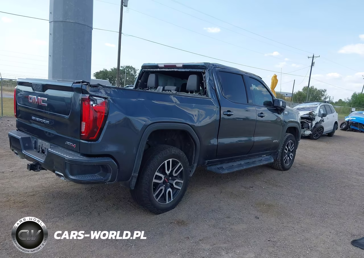 2021 GMC Sierra 1500 4Wd Short Box At4 VIN:1GTU9EET5MZ386276 - 4