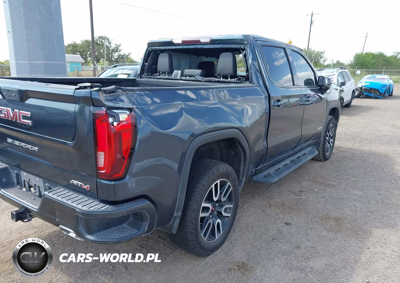 2021 GMC Sierra 1500 4Wd Short Box At4 VIN:1GTU9EET5MZ386276 - 6