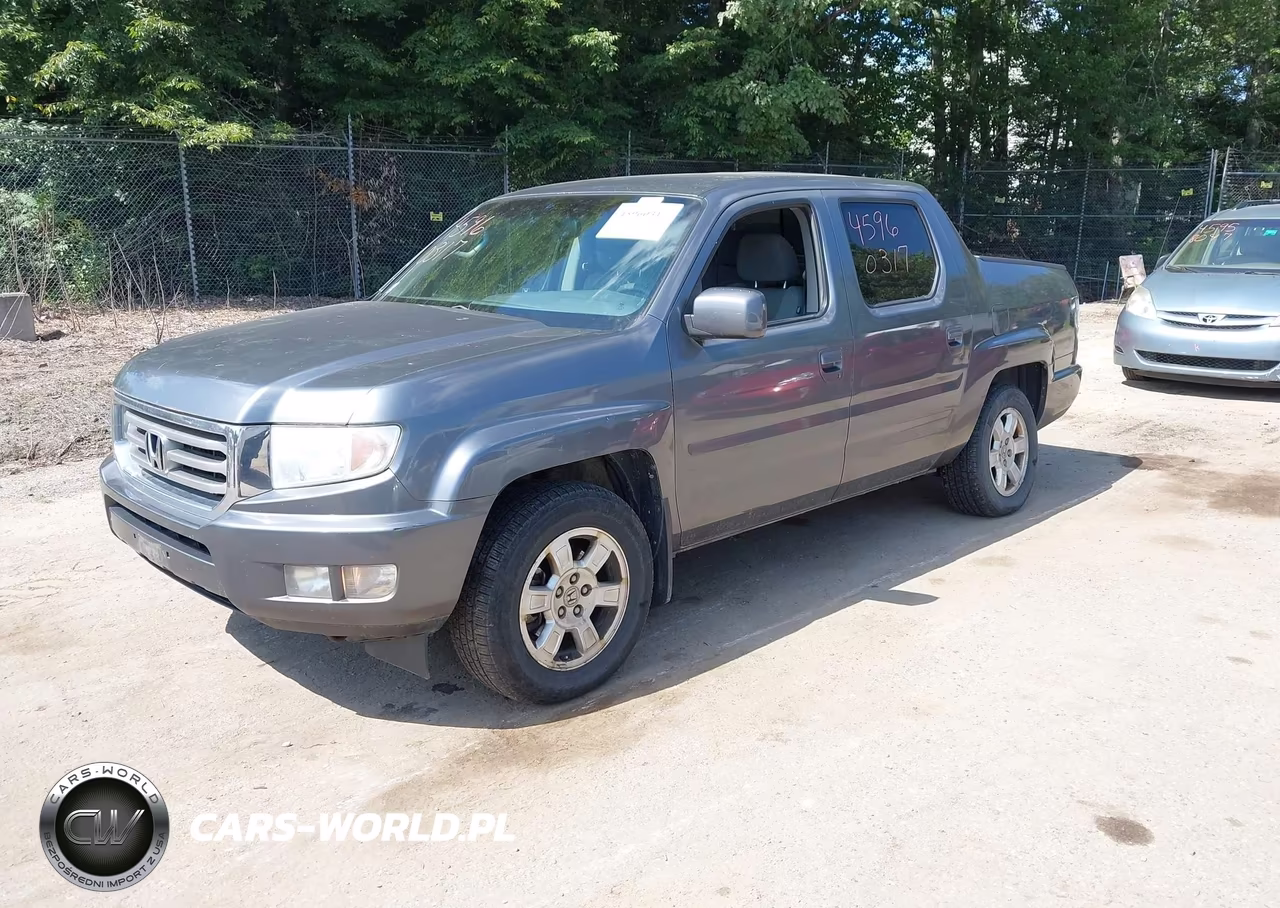 2012 Honda Ridgeline Rts VIN:5FPYK1F42CB451683 - 2