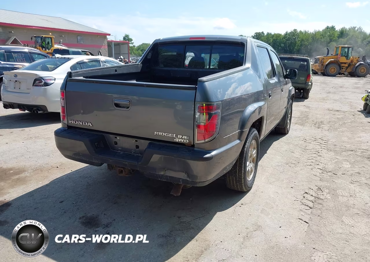 2012 Honda Ridgeline Rts VIN:5FPYK1F42CB451683 - 4