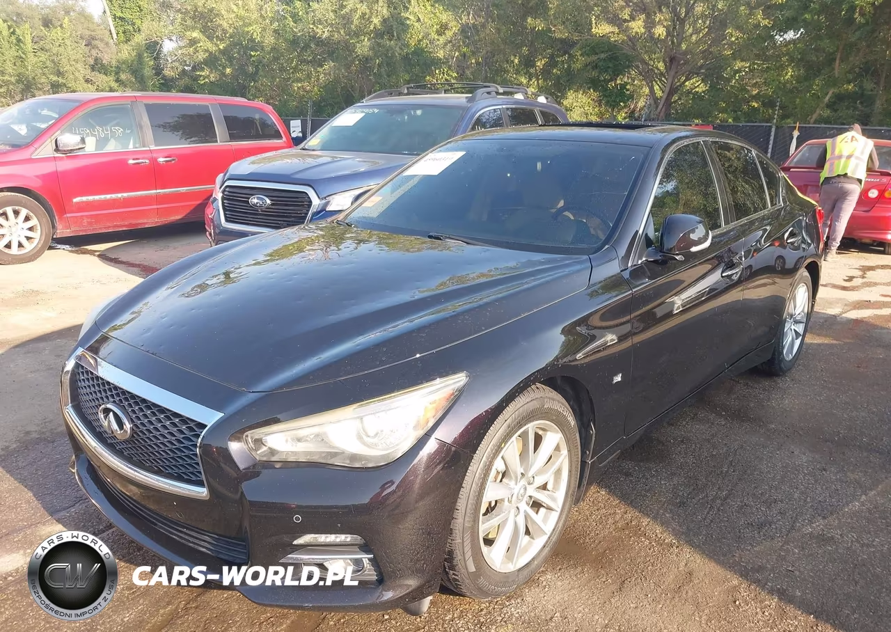 2014 Infiniti Q50 Premium VIN:JN1BV7AR6EM693613 - 2