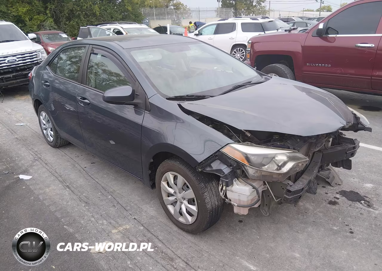 2016 Toyota Corolla Le VIN:5YFBURHE0GP522578 - 1