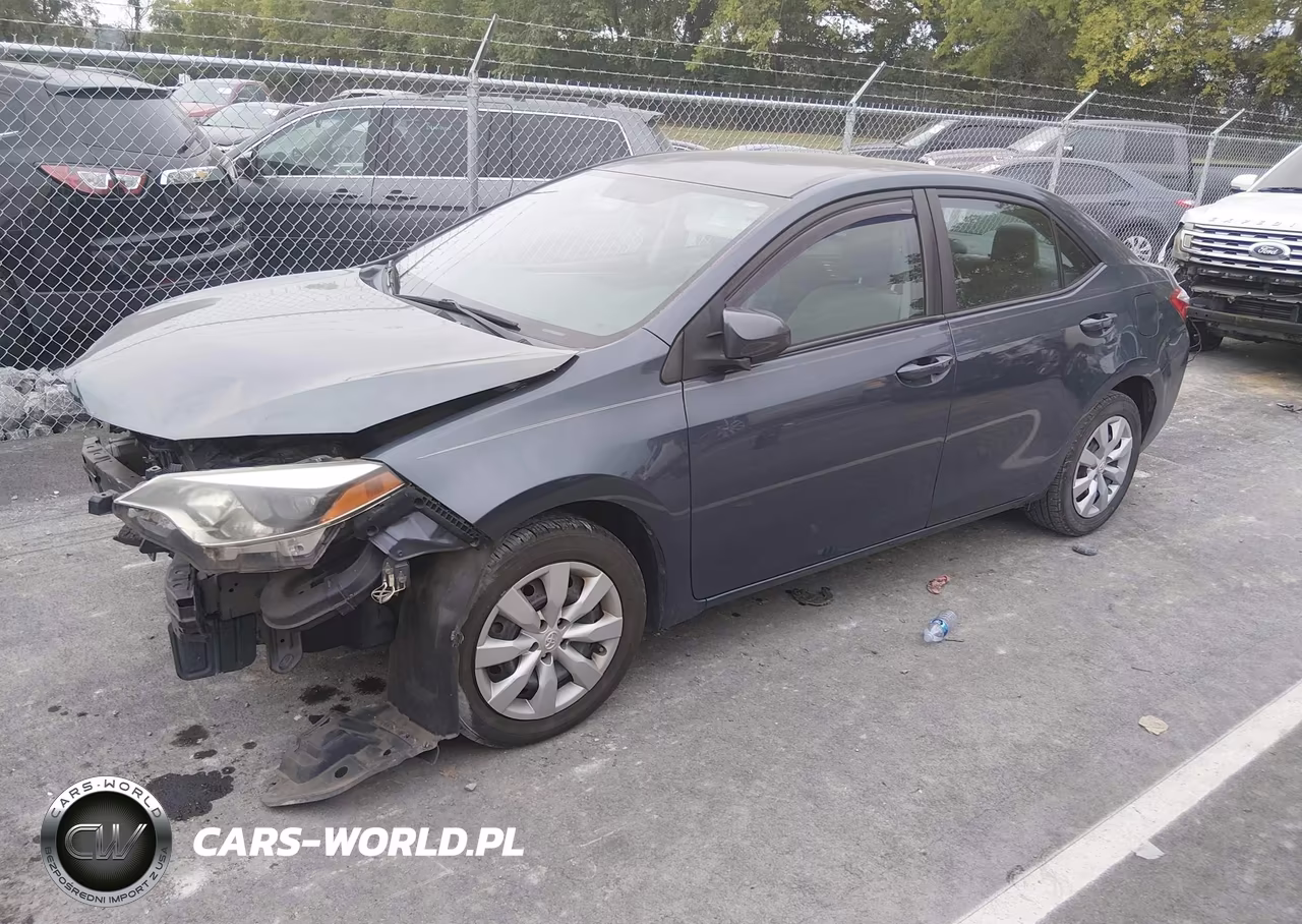 2016 Toyota Corolla Le VIN:5YFBURHE0GP522578 - 2