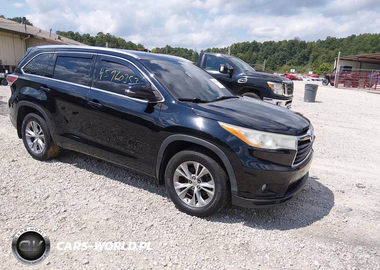 2014 Toyota Highlander Xle V6