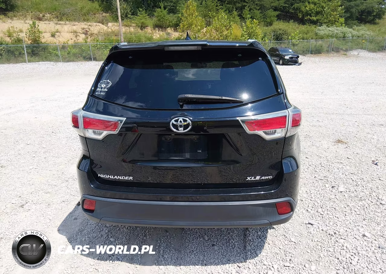 2014 Toyota Highlander Xle V6 VIN:5TDJKRFH3ES056616 - 16