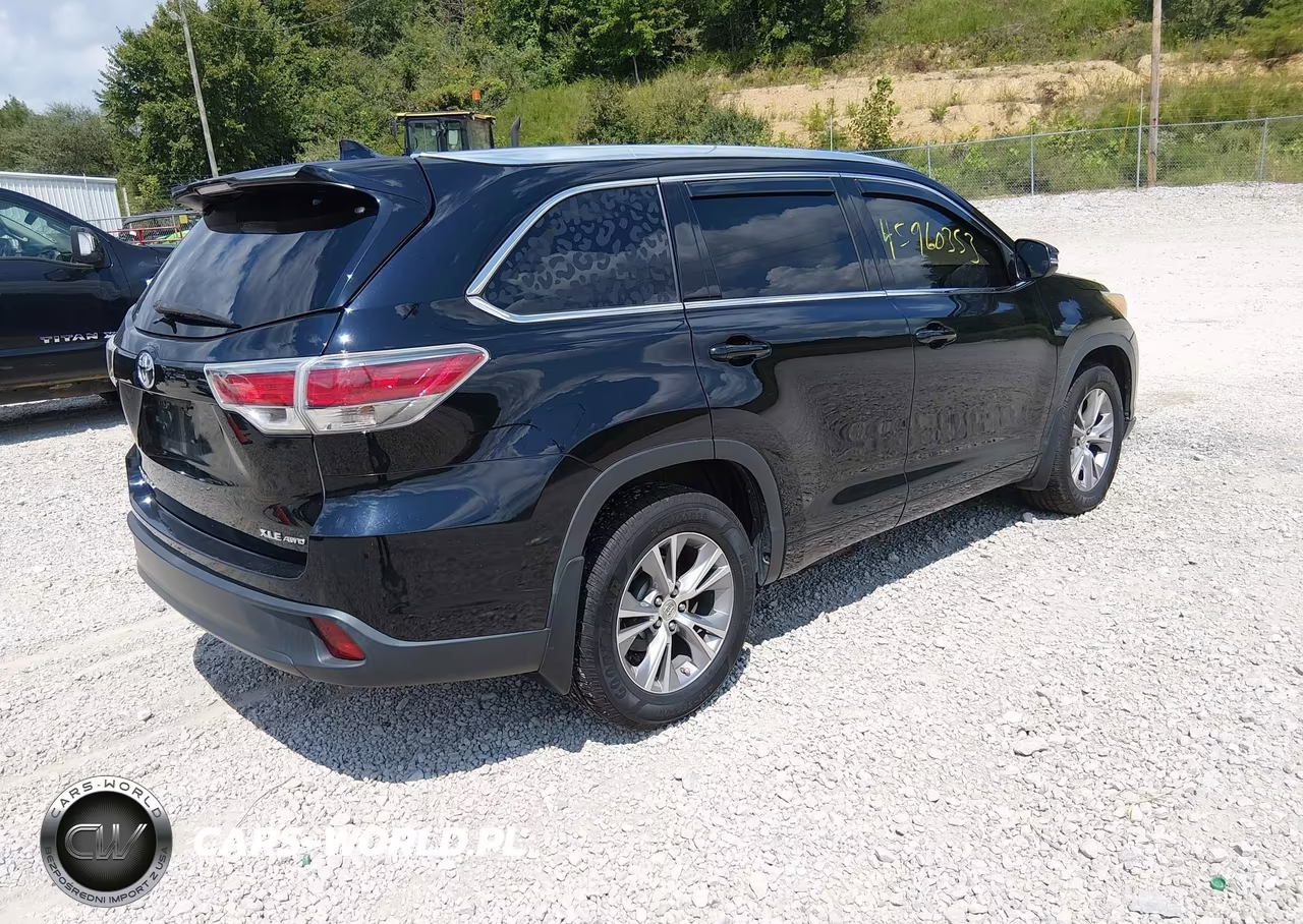 2014 Toyota Highlander Xle V6 VIN:5TDJKRFH3ES056616 - 4