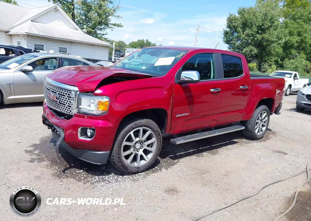 2020 GMC Canyon 4Wd Short Box Denali VIN:1GTG6EEN0L1213558 - 2