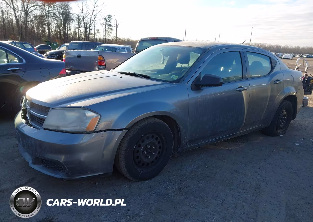 2013 Dodge Avenger VIN:1C3CDZAB4DN710277 - 2