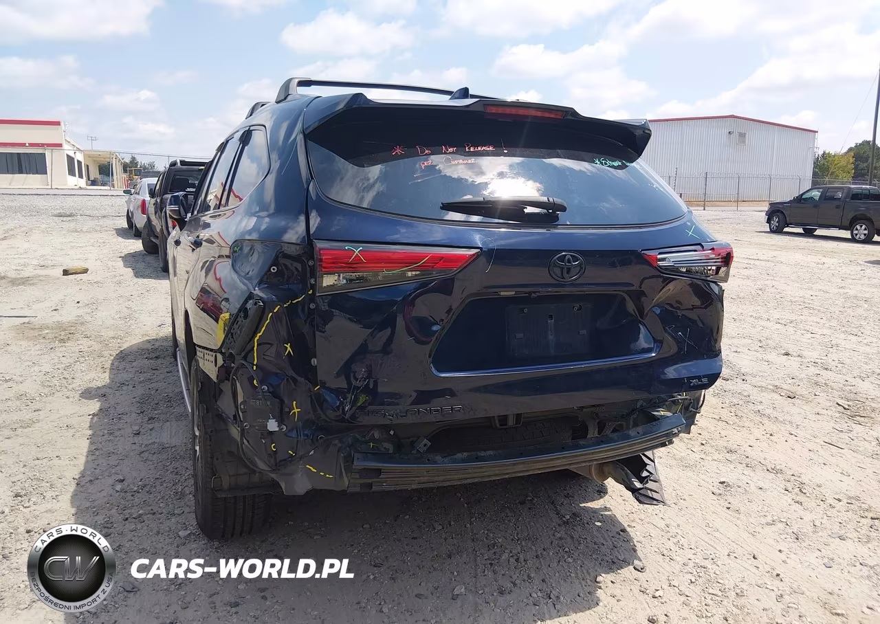 2022 Toyota Highlander Xle VIN:5TDGZRAH4NS137699 - 6